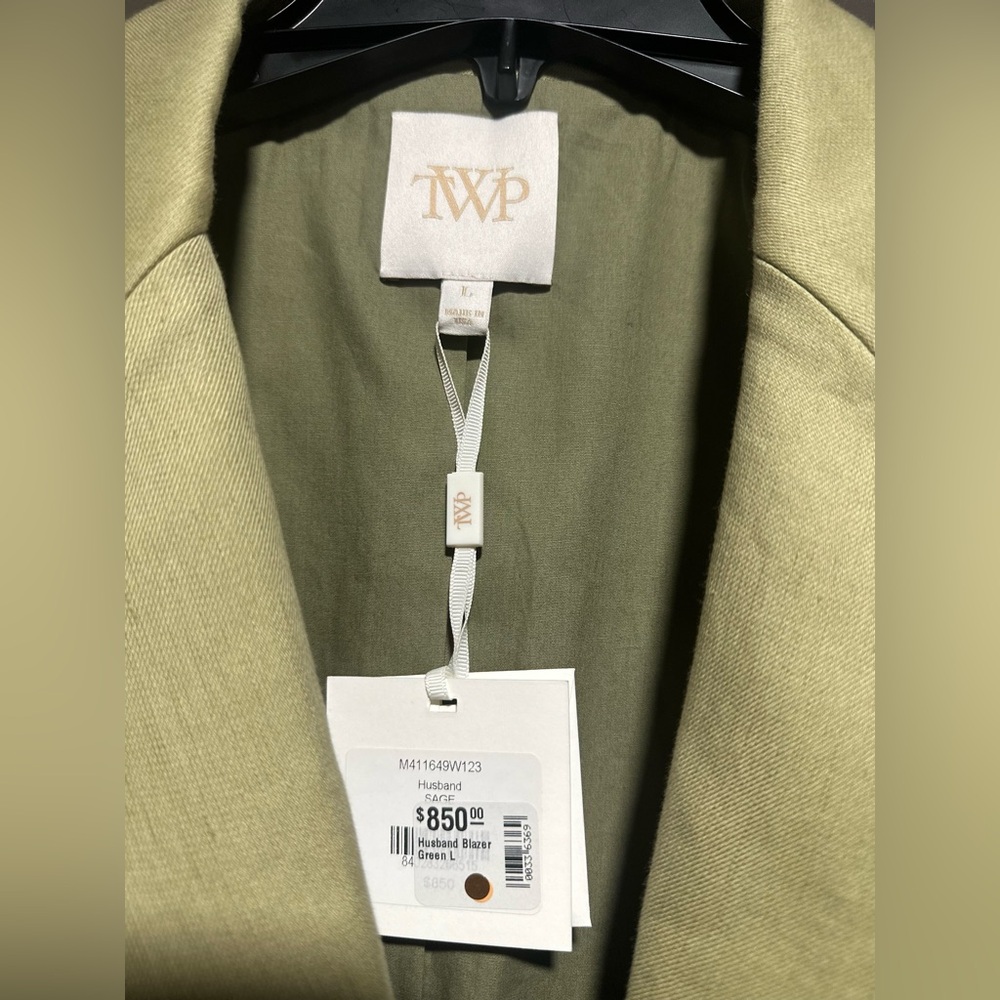 New with Tags TWP Sage Blazer Size Large - Picture 11 of 12